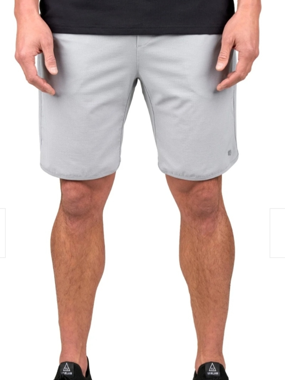 Black Clover Live Lucky NWT Maximus Light Gray Performance Shorts